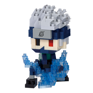 Nanoblock Character Collection Series Kakashi Hatake (Sharingan), "Naruto Shippuden"