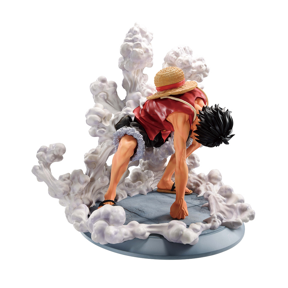 Bandai Masterlise Ichibansho Figure Monkey D. Luffy Gear 2 (Road to King of the Pirates)"One Piece"