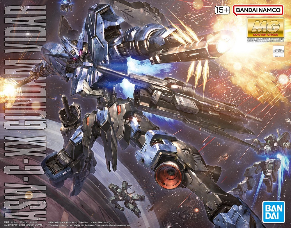 Bandai MG IBO 1/100 Gundam Vidar "Gundam Iron-Blooded Orphans"