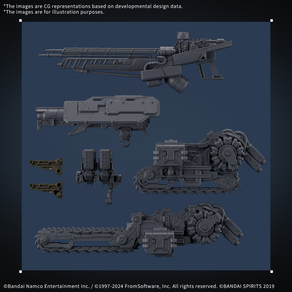 Bandai 30 Minutes Missions x Armored Core VI RaD CC-3000 Wrecker Milk Tooth "Armored Core VI Fires of Rubicon" 30MM