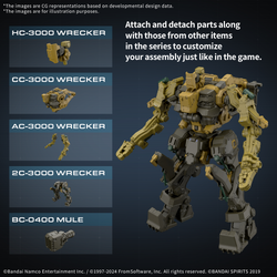 Bandai 30 Minutes Missions x Armored Core VI RaD CC-3000 Wrecker Milk Tooth "Armored Core VI Fires of Rubicon" 30MM