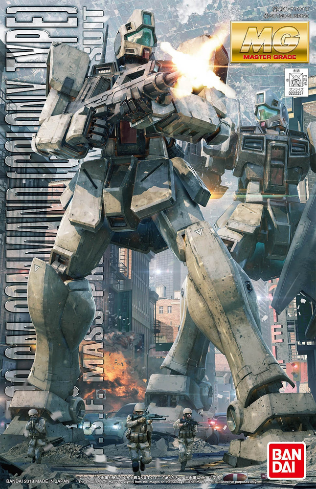 Bandai MG 1/100 RGM-79G GM Command (Colony Type) "Mobile Suit Gundam 0080"