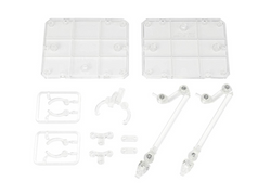 Bandai Tamashii Stage Act 4 for Humanoid, Stand Support (Clear), Bandai