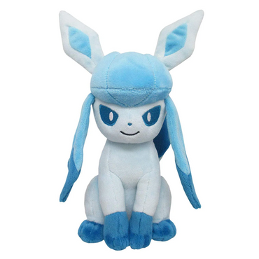 Sanei Pokemon All Star Collection PP124 Glaceon Plush, 7.5"