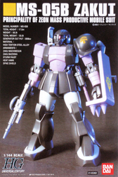 Bandai 1/144 HGUC ZakuIBlack Tri Stars