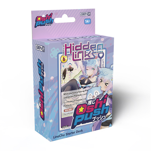 Oshi Push TCG: Gen Two Hidden Links- Starter Deck
