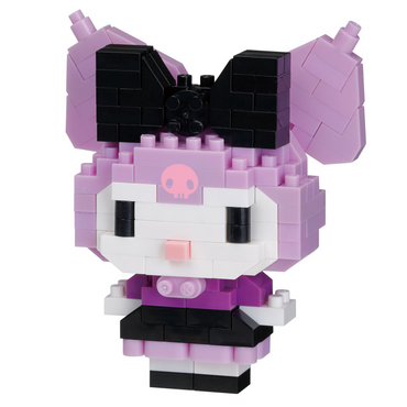 Nanoblock Character Collection Series Kuromi (Dress Up), "Sanrio"