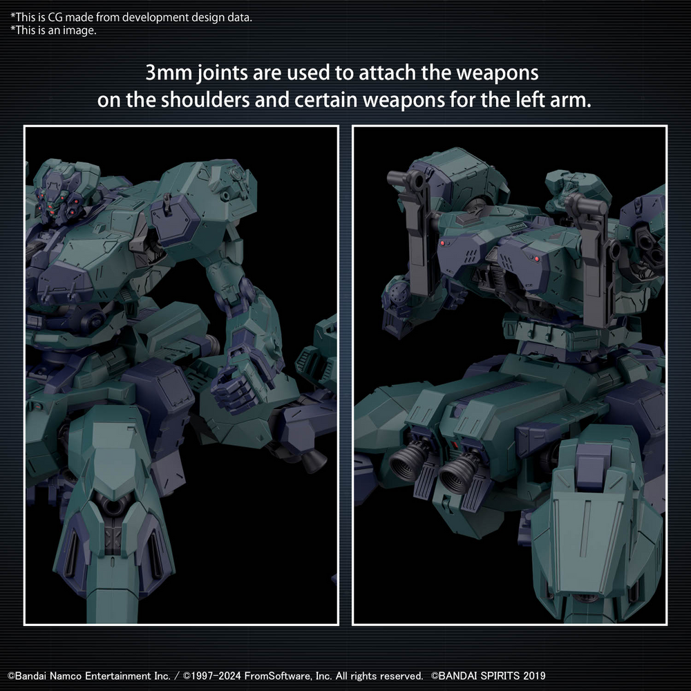 Bandai 30 Minutes Missions x Armored Core VI Balam Industries BD-011 Melander / Michigan's Liger Tail "Armored Core VI Fires of Rubicon"