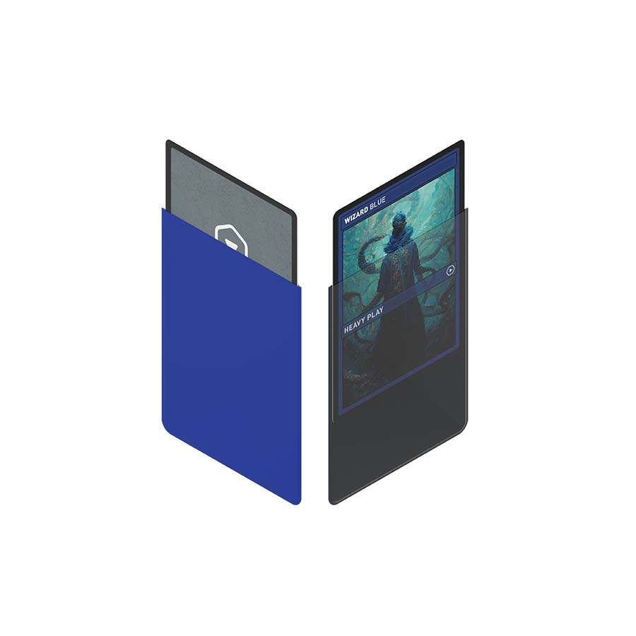 CURV Sleeves: Standard: Wizard Blue (100)