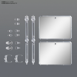 Bandai Action Base 7 [Clear Color] Mirror Stickers Set