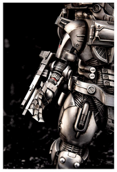 Aoshima MechaGodzilla KIRYU" Heavy armor"