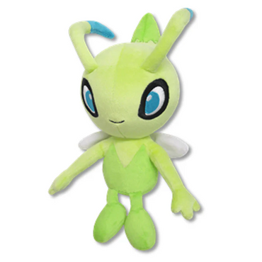 Sanei Pokemon All Star Collection Celebi Plush, 9"