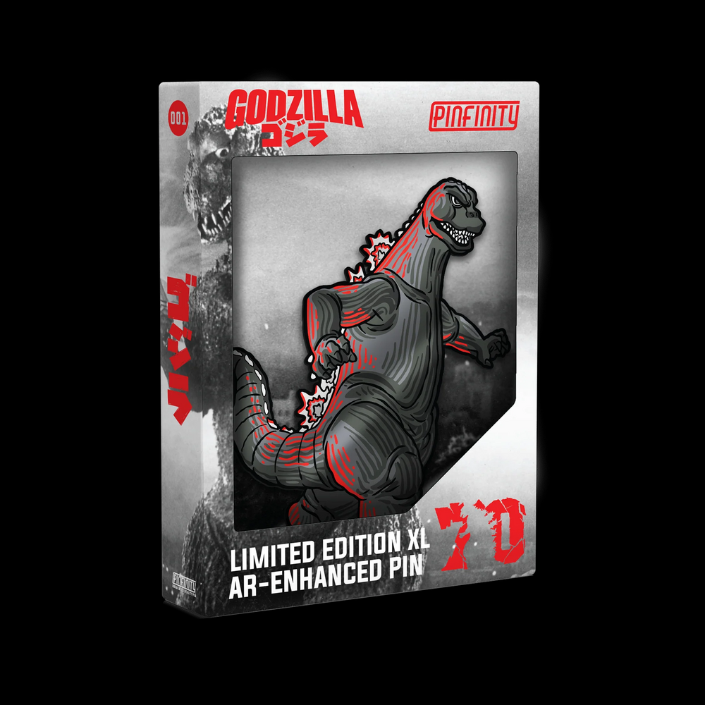 Godzilla XL AR Pin (Showa Era)