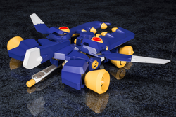 Kotobukiya 1/6 Medarot Series Tyrrell Beetle, Plastic Model Kit