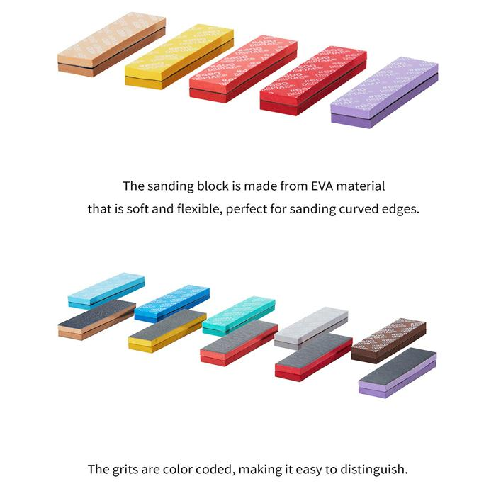 DSPIAE #1000-#2500 Sanding Sponge 30Pcs