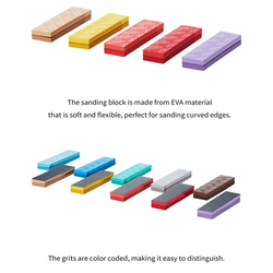 DSPIAE #1000-#2500 Sanding Sponge 30Pcs