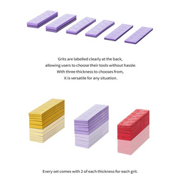 DSPIAE #1000-#2500 Sanding Sponge 30Pcs