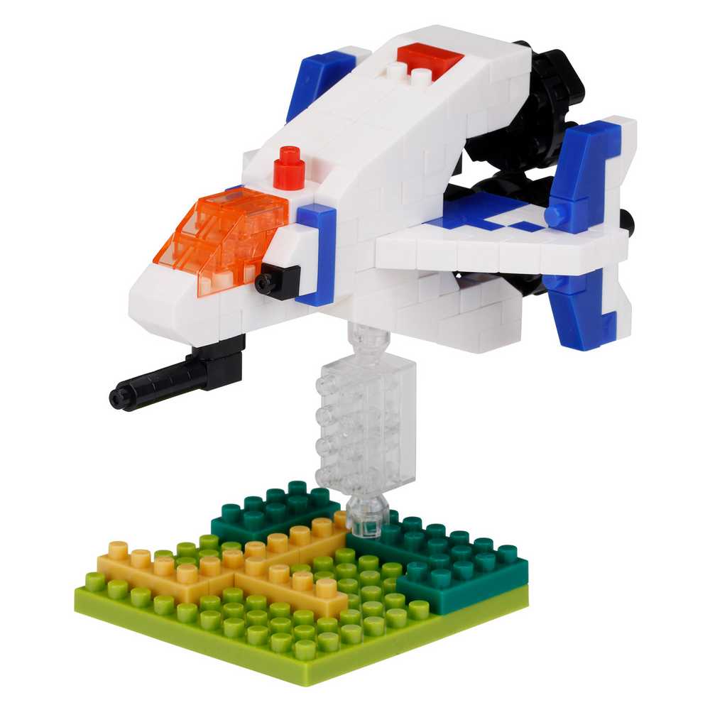 Nanoblock Character Collection Series Xevious Solvalou “Namco Classic Games”