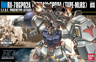 RX-78GP02A Gundam GP02 Physalis MLRS Custom