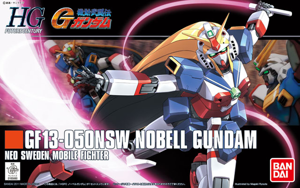 Mobile Fighter G Gundam Nobel Gundam 1:144 Scale High Grade Model Kit