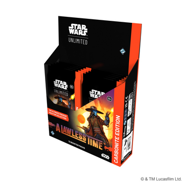Star Wars Unlimited: A Lawless Time Carbonite Booster Display Box