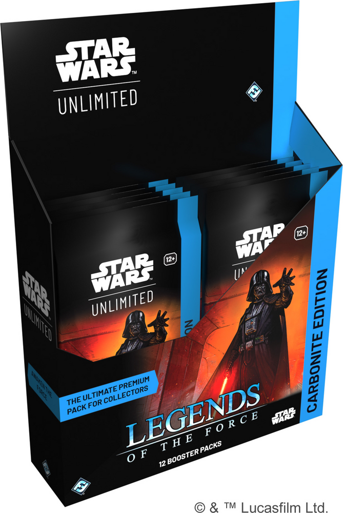 Star Wars Unlimited: Legends of the Force: Carbonite Booster Box