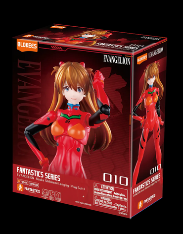 Blokees: Evangelion - Fantastic Series - Asuka Shikinami Langley (Plug Suit Ver.)