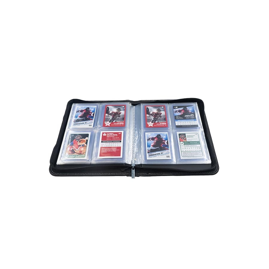 Ultra Pro: 4-pocket Toploader Zippered Premium Pro-binder