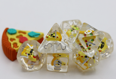 Pizza RPG Dice Set