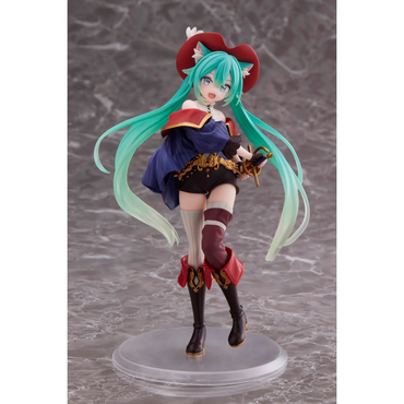 Hatsune Miku Wonderland Puss In Boots Figure