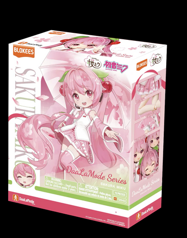 Blokees: Hatsune Miku - DaaLaMode Series - Sakura Miku (73540)