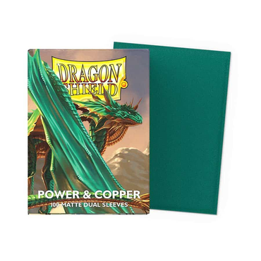 Dragon Shield: Matte Dual: Power And Copper