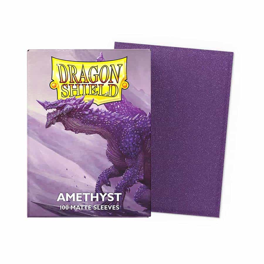 Dragon Shield Standard Sleeves: Matte: Amethyst