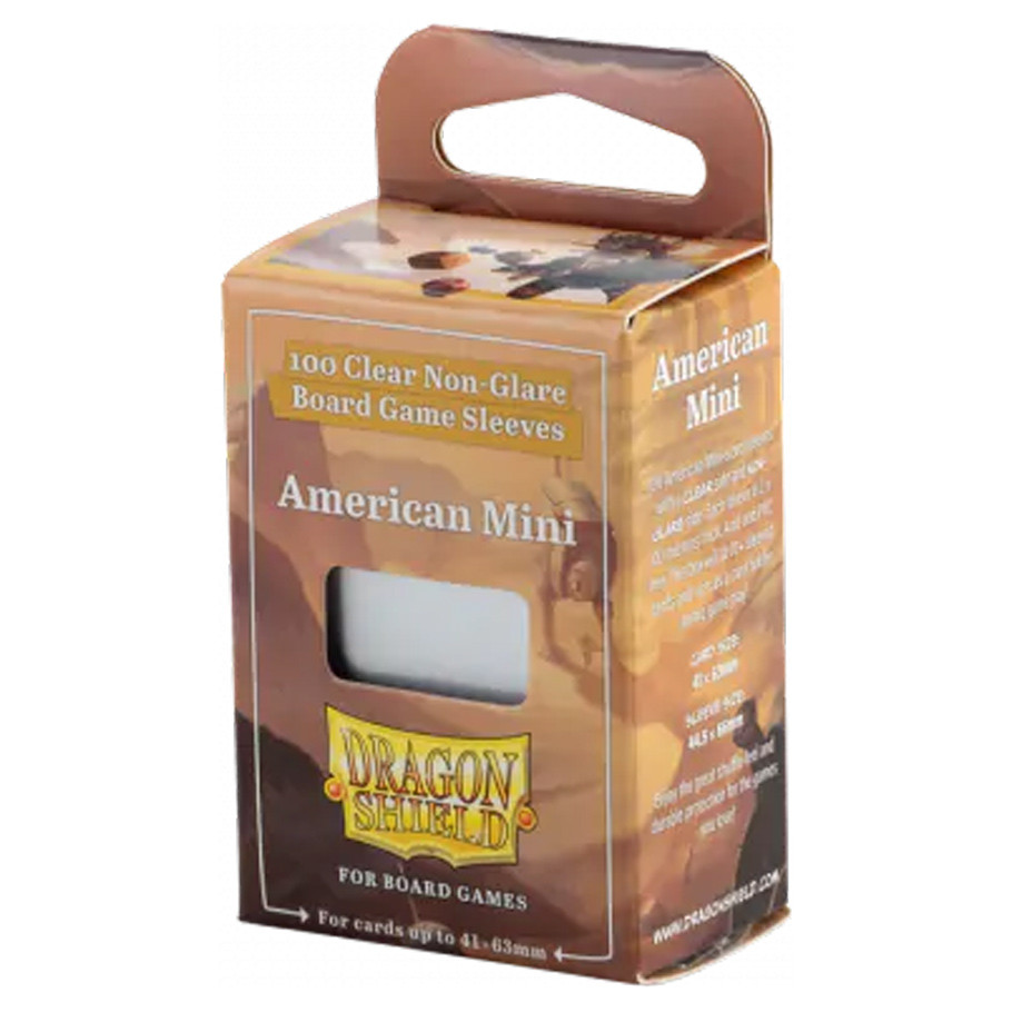 Board Game Sleeves: American Mini (100)