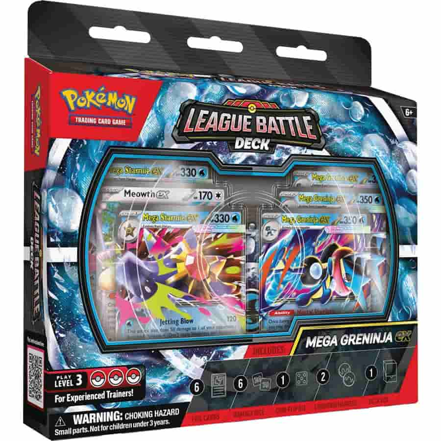 Pokemon TCG: Mega Greninja Ex League Battle Deck