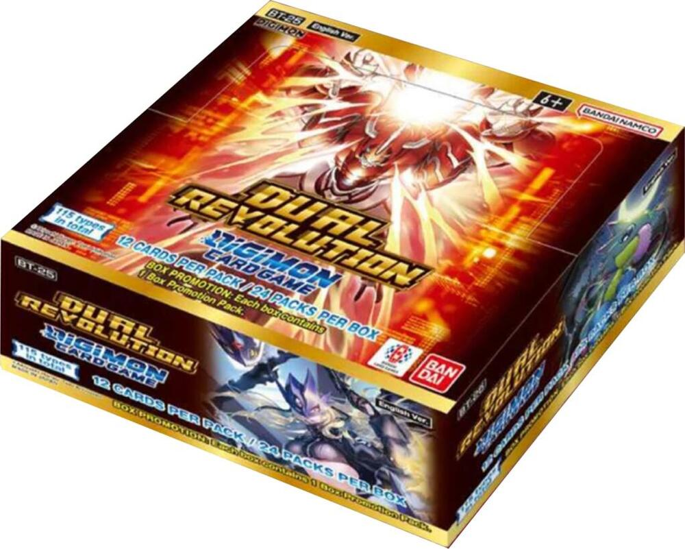 Digimon Card Game: Dual Revolution (BT25) Booster Box