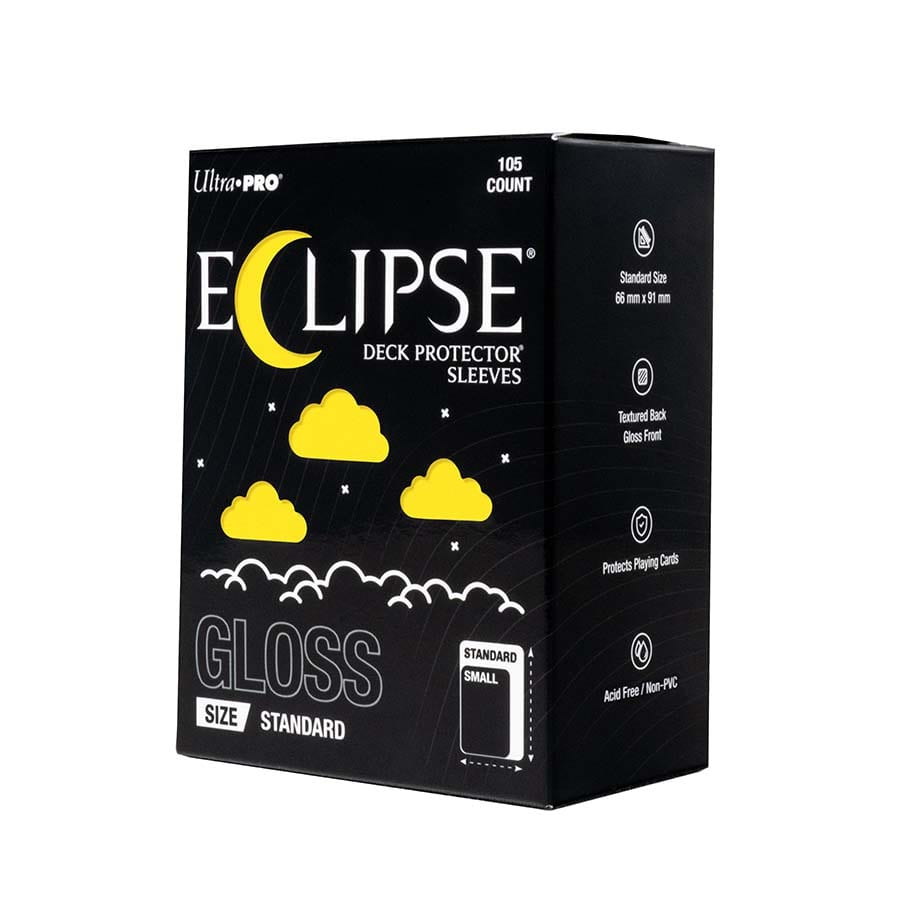 Eclipse Sleeves: Standard Matte Deck Protectors: Lemon Yellow