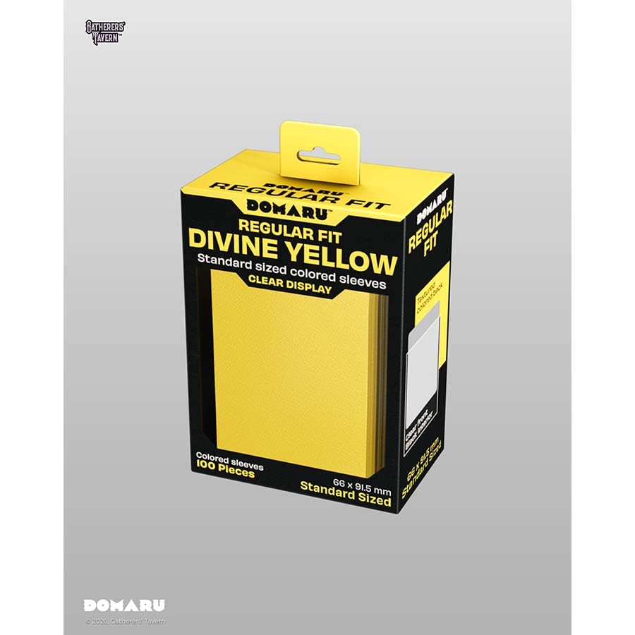 Domaru Regular Fit: Divine Yellow (100ct)