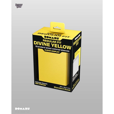 Domaru Regular Fit: Divine Yellow (100ct)