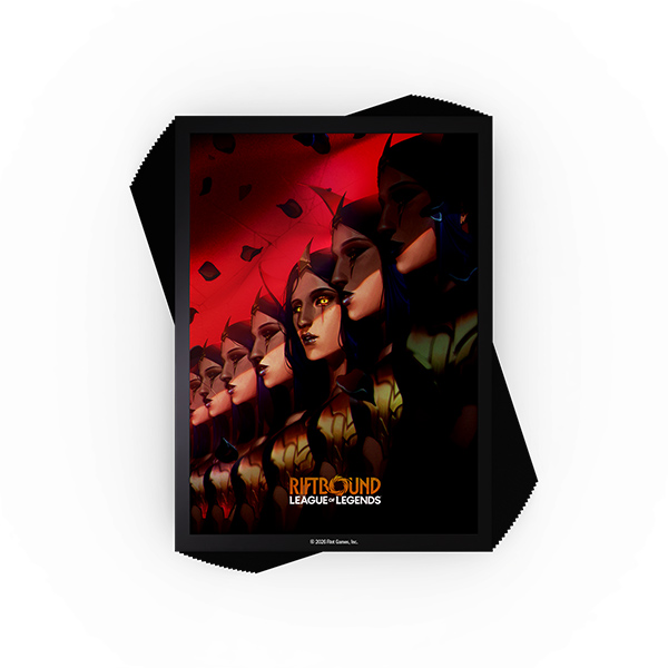 Riftbound TCG: League Of Legends: Set 3 Unleashed Art Sleeves: Leblanc Deceiver