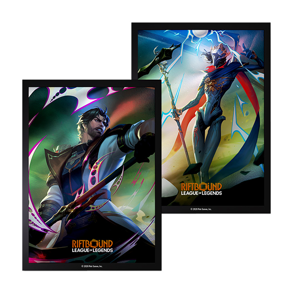 Riftbound TCG: League Of Legends: Set 4 Vendetta Art Sleeves: Jayce Vs Viktor