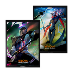 Riftbound TCG: League Of Legends: Set 4 Vendetta Art Sleeves: Jayce Vs Viktor