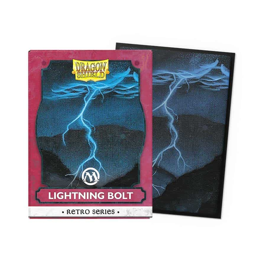 Dragon Shield Sleeves: Brushed Art: Magic: the Gathering: Lightning Bolt