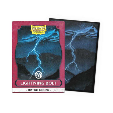 Dragon Shield Sleeves: Brushed Art: Magic: the Gathering: Lightning Bolt