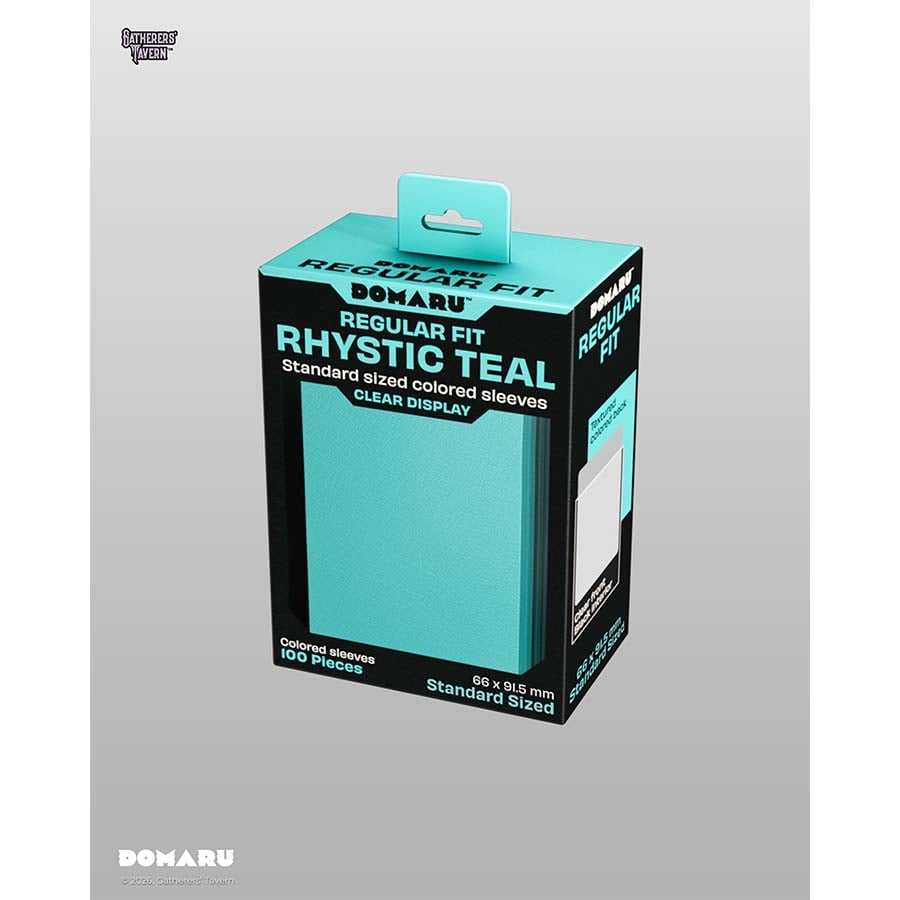 Domaru Regular Fit: Rhystic Teal (100ct)