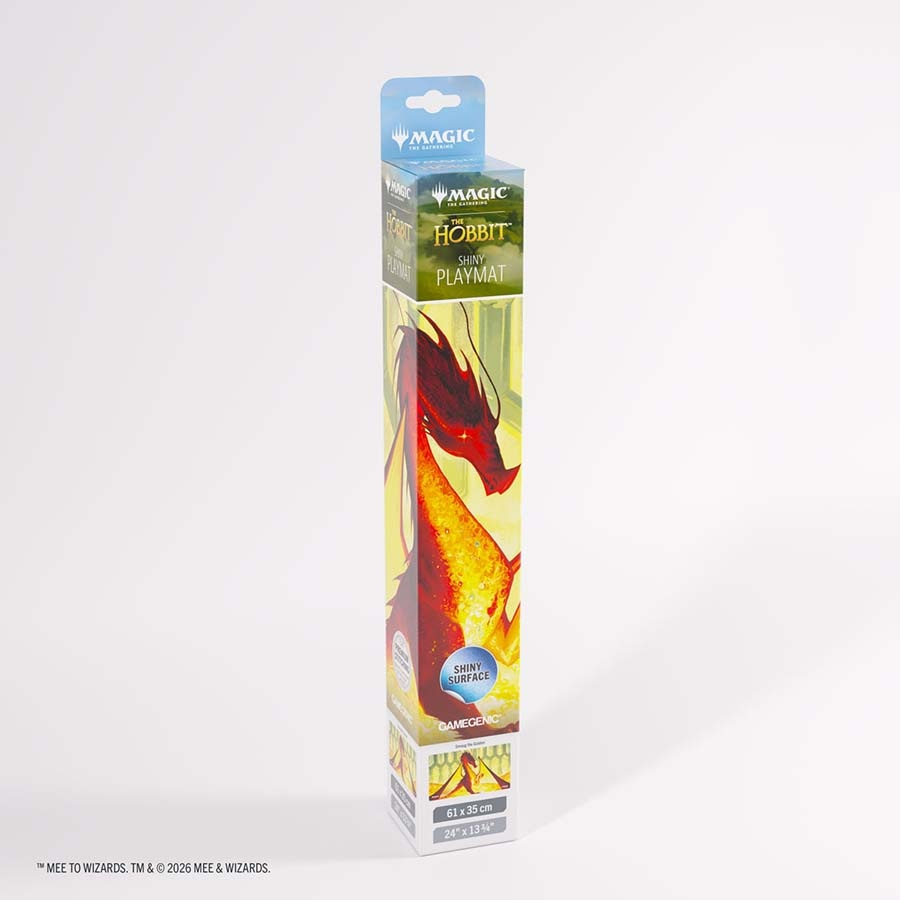 Gamegenic: Magic The Gathering: Hob The Hobbit: Shiny Playmat: Smaug The Golden