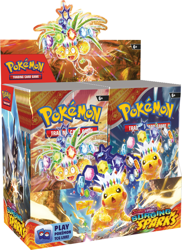 Pokemon TCG: Scarlet and Violet Surging Sparks Booster Box