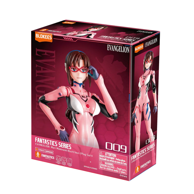 Blokees Fantastic Series Mari Makinami Illustrious (Plug Suit)