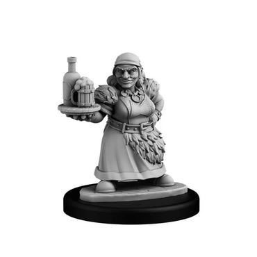 Next Level Miniatures: NPC Set: Barkeep and Barmaid