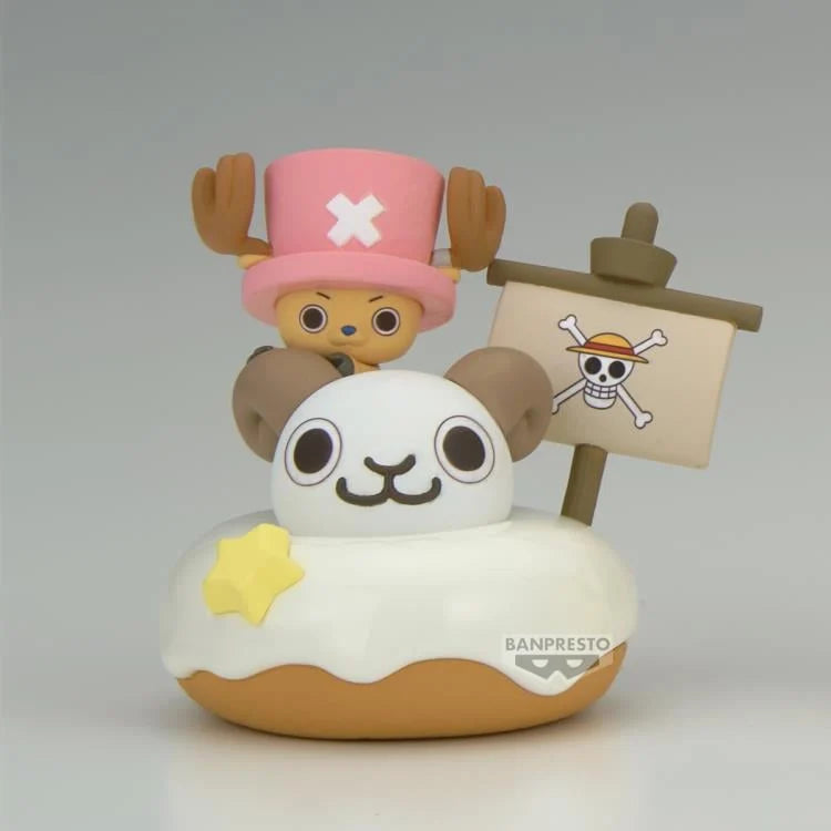 One Piece Paldolce Collection - Tony Tony Chopper & Pirate Ship (Going Merry)